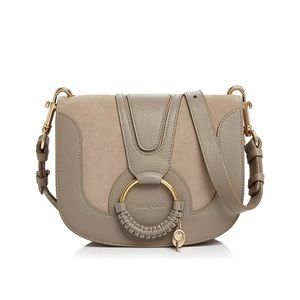 SEE BY CHLOÉ
Hana Small Leather & Suede Crossbody